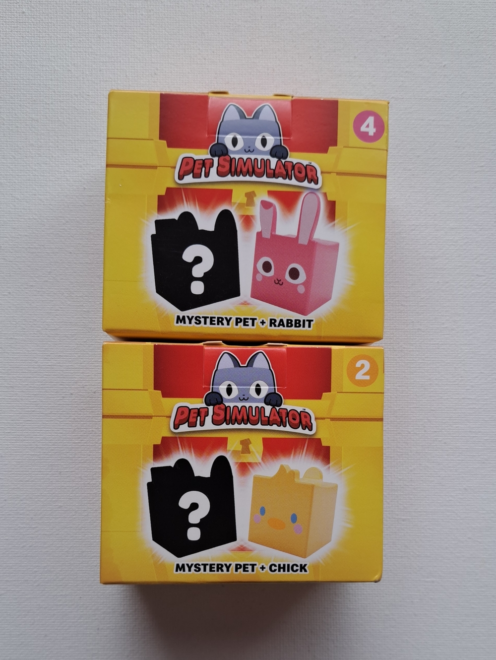 4/$15 🌻 NWT Bundle of 2 Pet Simulator McDonalds Toys - Rabbit, Chick, Mystery